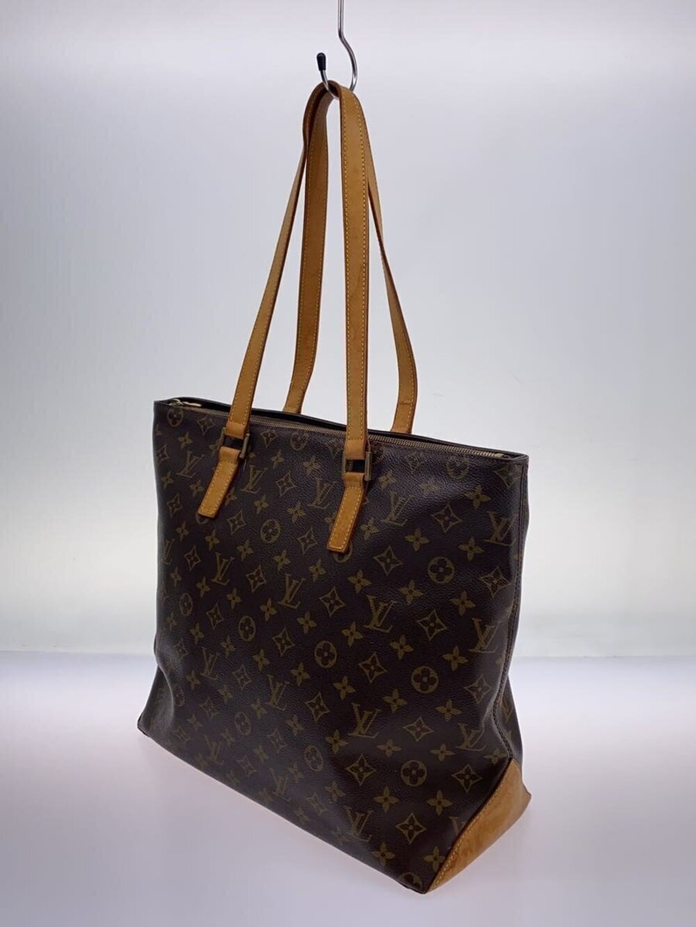 Louis Vuitton Cabas Mezzo Brown over All Monogram Canvas Brown